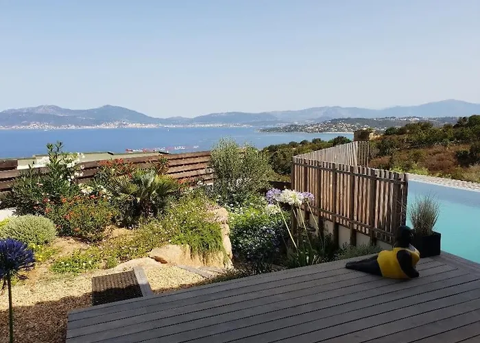 Villa Aria Et Maquis, 4 Chambres- Piscine - A Pied - Vue