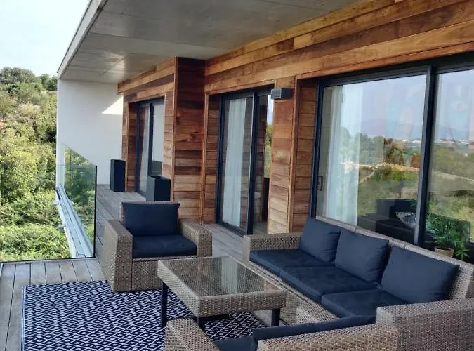 Aria Et Maquis, 4 Chambres- Piscine - A Pied - Vue Villa *